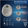 Mini Voice Recorder, Voice Recorder & MP3 Player Record with Time Stamp 8GB Keychain Voice Recorder 96 Hours Record Capacity