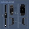 Bracelet Digital Voice Recorder Watch, Wristband 32GB Voice Activated, Noise Cancelling Audio Recorder with Playback Function