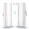 Point to Point Wireless Bridge, WiFi Outdoor Access Point Extender, 5.8G 100Mpbs CPE 14DBi Antenna Extend Network to 3KM 2 Pack