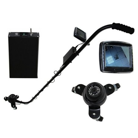 Professional Under Vehicle Inspection Camera with Recorder Function, Under Car Truck Bomb Detector Mirror