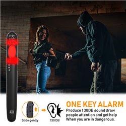 Hidden Spy Camera RF Detector Personal Alarm Pinhole Camera Lens Scanner, Door& Luggage Alert Tool, Find Mini WiFi Cam Pen Style