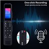 Digital Voice Recorder, Voice Activated Recorder with Playback Small Tape Sound Recorder 8GB Internal Memory with 32GB TF Card