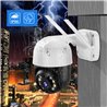 Home Security Camera Outdoor, Wireless WiFi IP Camera 360°View Motion Detection, Two Way Talk, HD 1080P Full Color Night Vision