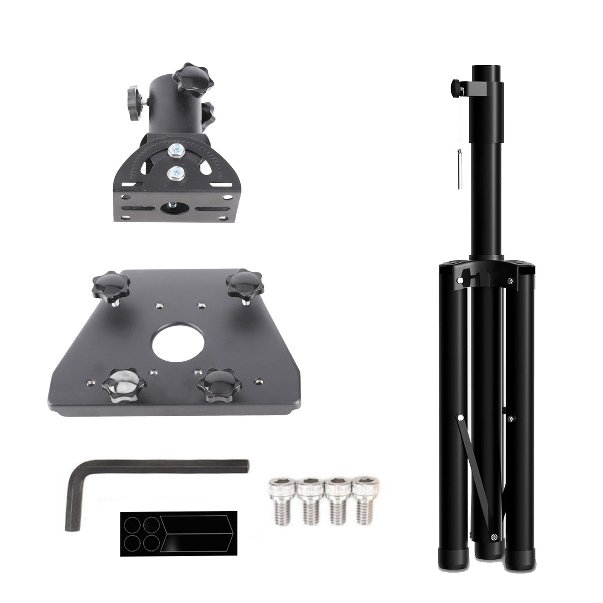 Starlink Gen 3 / Standard 4 / 4X / Enterprise Large Tripod Mount – Portable Detachable Stand with Adjustable Height & Tilt