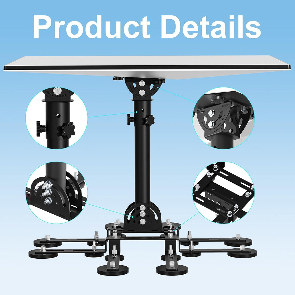 Starlink Gen 3 Heavy-Duty Magnetic Roof Mount – 16-Magnet No-Drill Kit, Up to 493 lbs Holding Force