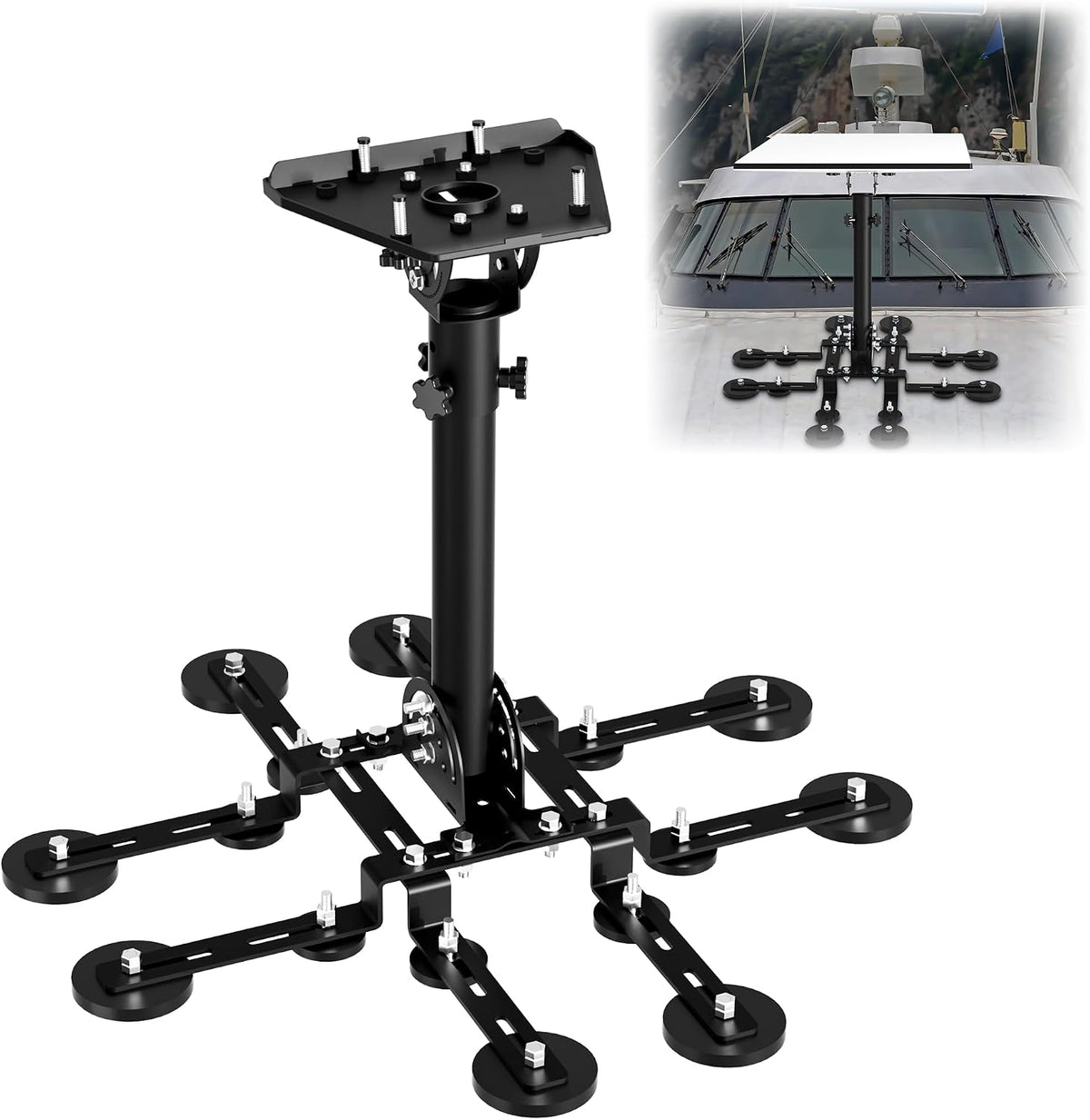Starlink Gen 3 Heavy-Duty Magnetic Roof Mount – 16-Magnet No-Drill Kit, Up to 493 lbs Holding Force