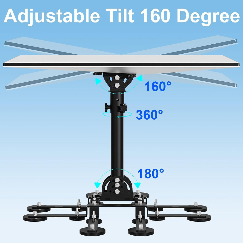 Starlink Gen 3 Heavy-Duty Magnetic Roof Mount – 16-Magnet No-Drill Kit, Up to 493 lbs Holding Force