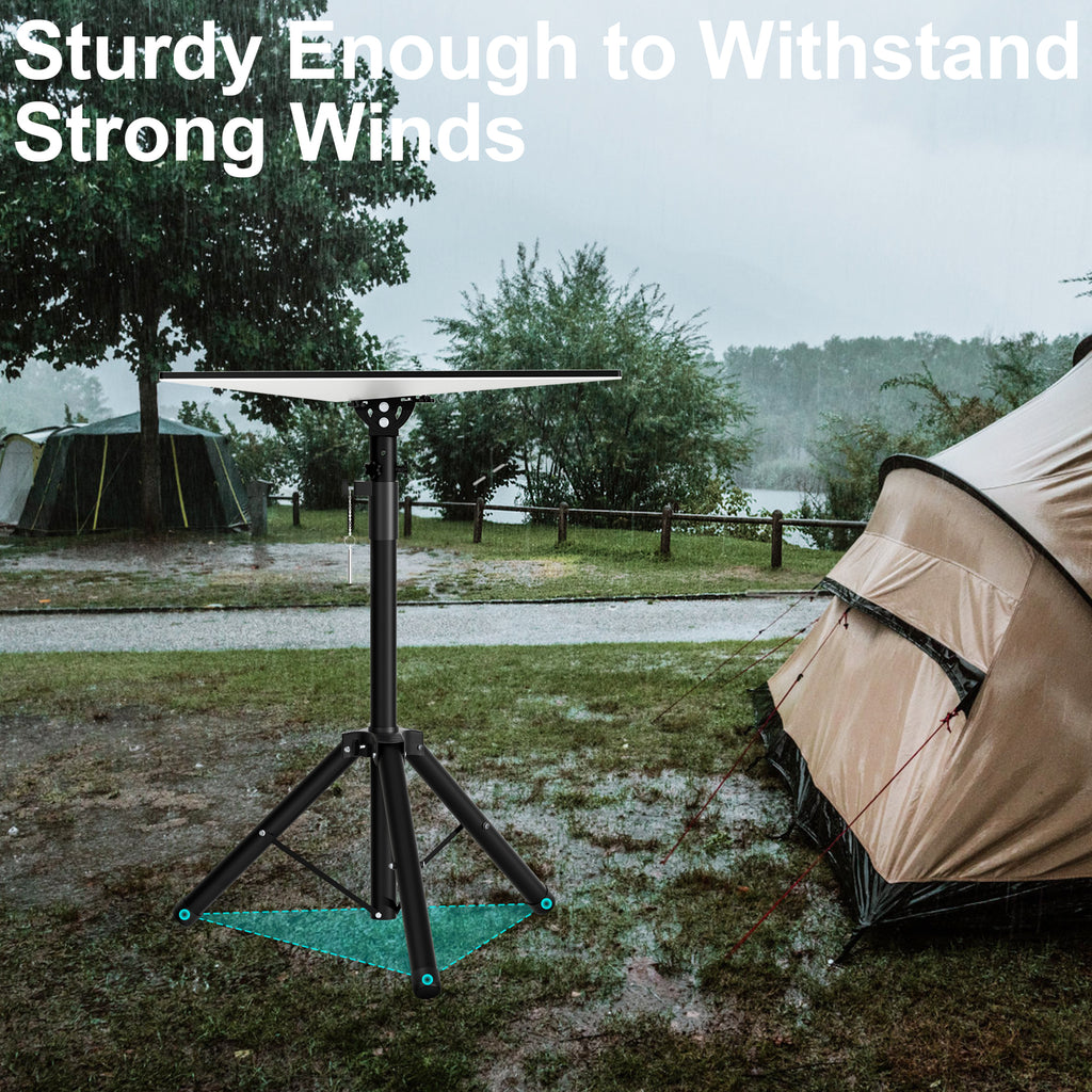 Starlink Gen 3 / Standard 4 / 4X / Enterprise Large Tripod Mount – Portable Detachable Stand with Adjustable Height & Tilt