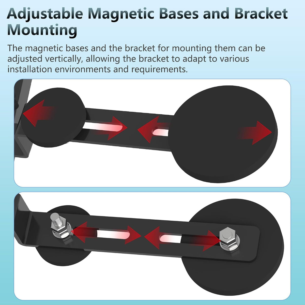 Starlink Gen 3 Magnetic Roof Mount – 12-Magnet No-Drill Quick-Release Kit for RV, Van & Boat